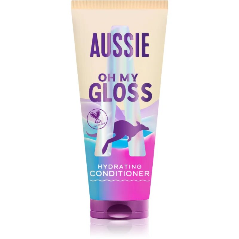 Aussie Oh My Gloss Hydrating Conditioner posvetlitveni in vlažilni balzam 200 ml