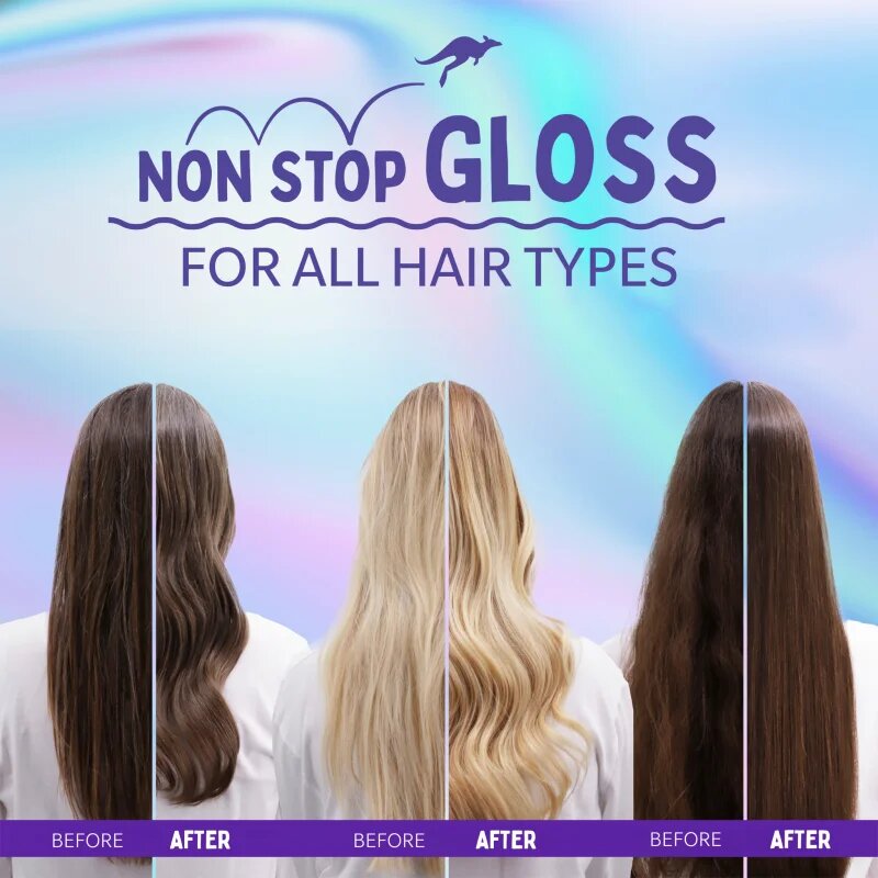 Aussie Oh My Gloss Shampoo šampon za sijaj in mehkobo las 1000 ml