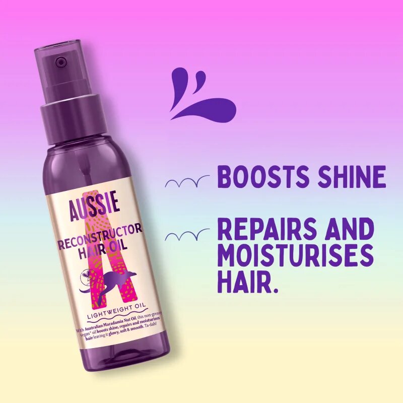 Aussie Reconstructor Hair Oil vlažilno olje za lase 100 ml