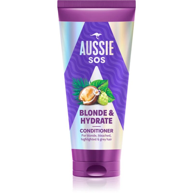 Aussie SOS Blonde & Hydrate vlažilni balzam za blond lase 200 ml