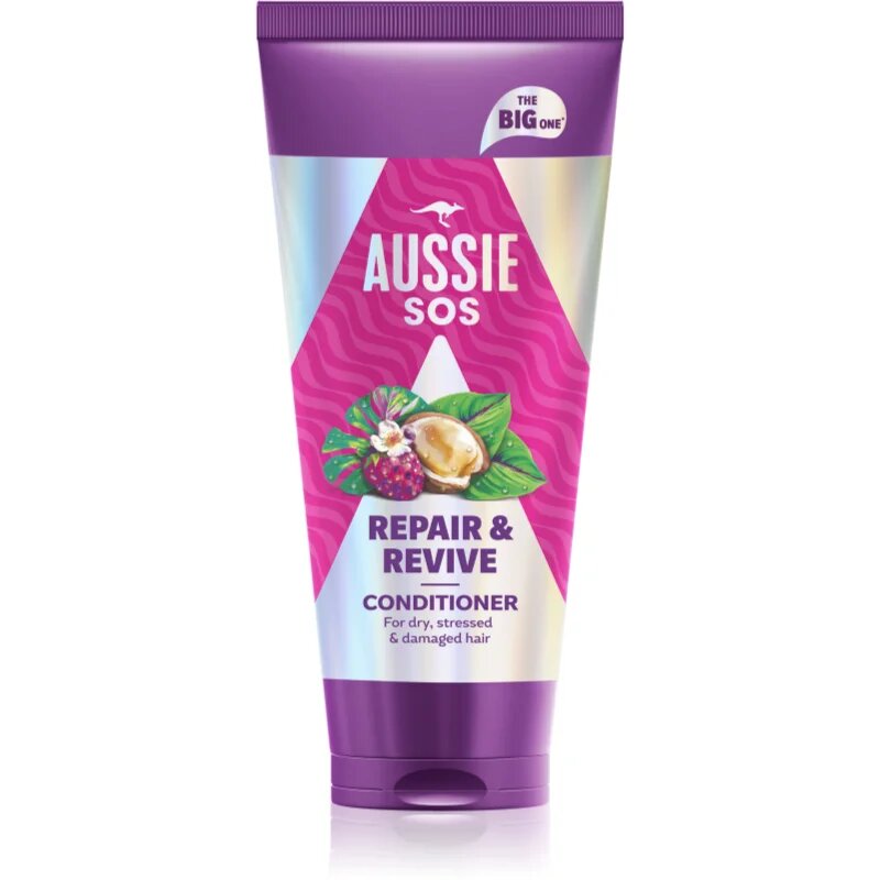 Aussie SOS Repair & Revive hranilni balzam za obremenjene lase in lasišče 350 ml