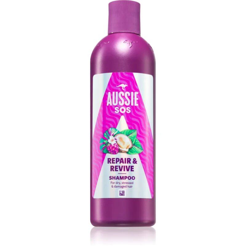 Aussie SOS Repair & Revive hranilni šampon za obremenjene lase in lasišče 300 ml