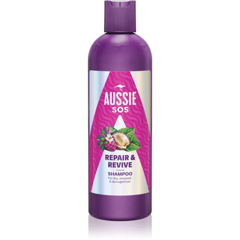 Aussie SOS Repair & Revive hranilni šampon za obremenjene lase in lasišče 500 ml