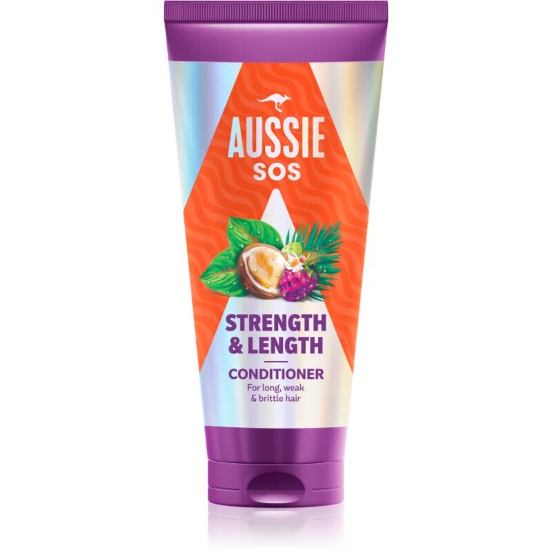 Aussie SOS Strength & Length krepilni balzam za dolge lase 200 ml