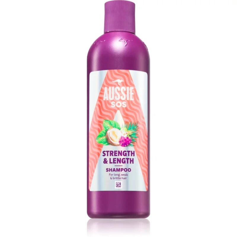 Aussie SOS Strength & Length šampon za okrepitev las za dolge lase 300 ml