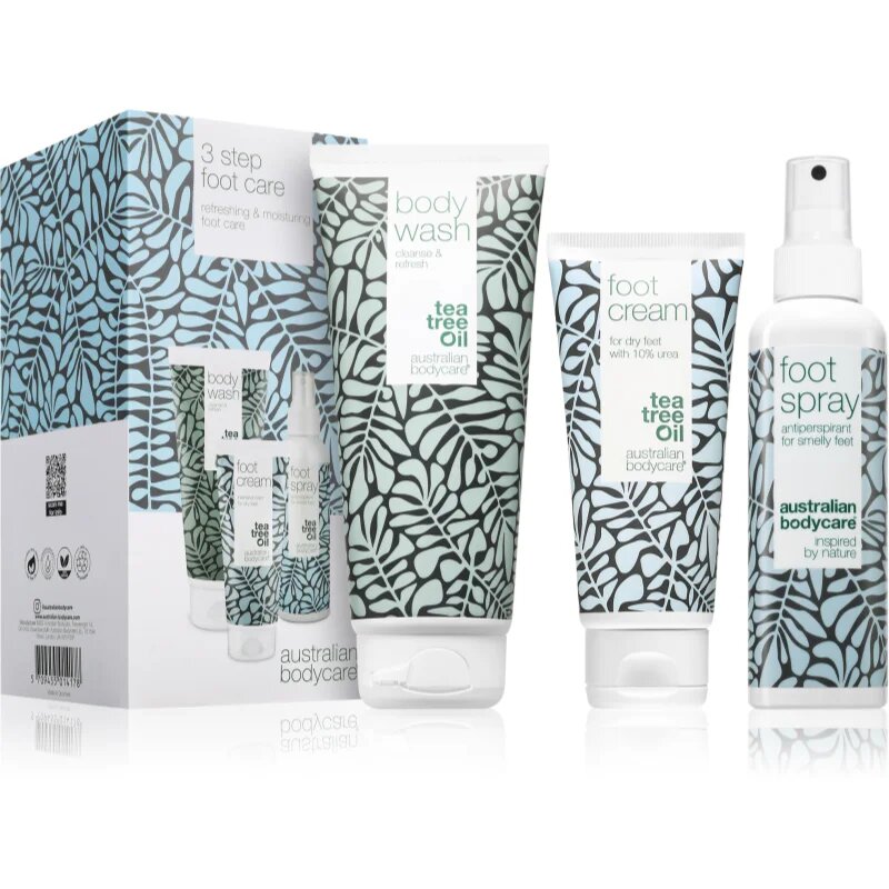 Australian Bodycare 3 Steps Foot Care darilni set za noge