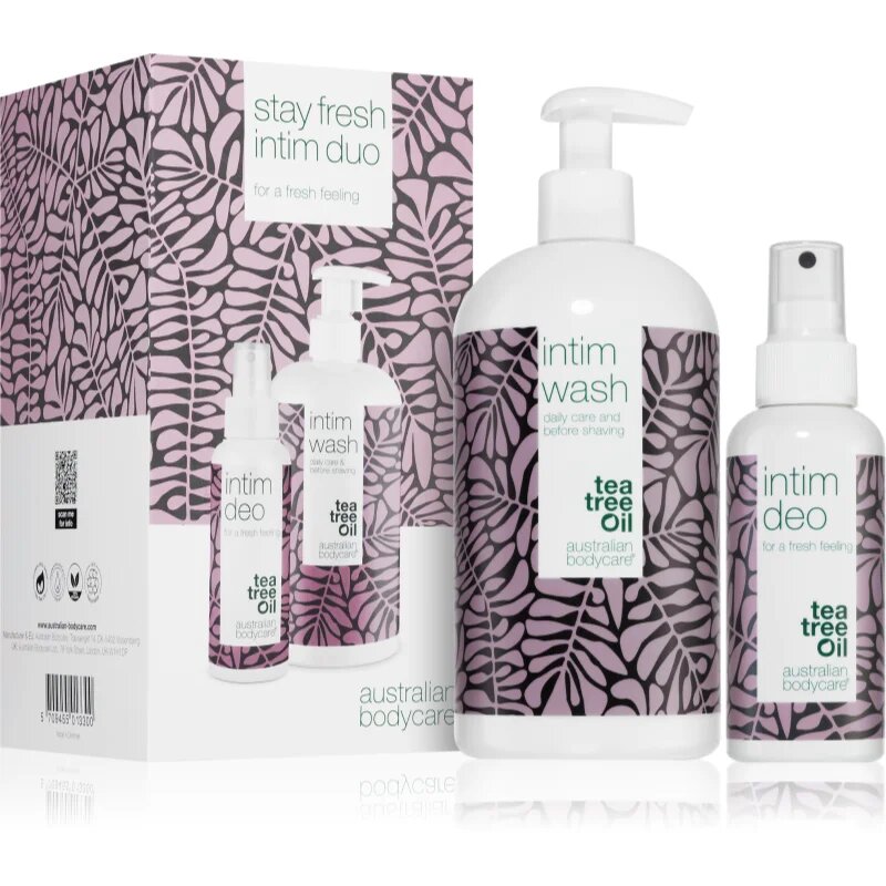 Australian Bodycare Stay Fresh Intim Duo darilni set za intimno higieno