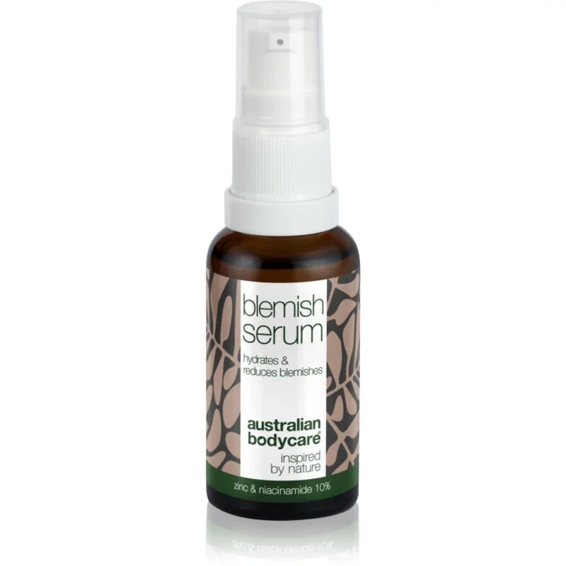 Australian Bodycare Tea Tree Oil & Niacinamide vlažilni serum proti nepravilnostim na koži 30 ml