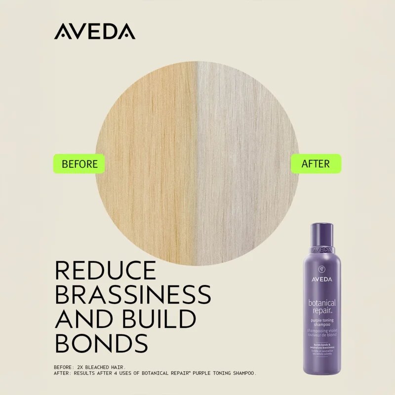 Aveda Botanical Repair™ Purple Toning Shampoo vijoličen toniran šampon za poškodovane lase 200 ml