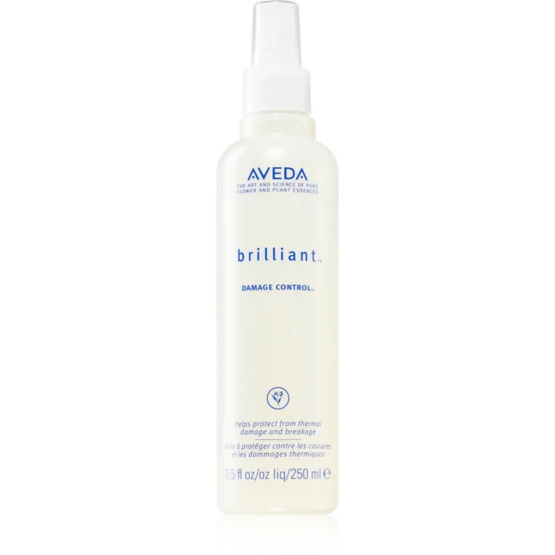 Aveda Brilliant™ Damage Control gladilno pršilo za sušenje s sušilcem za lomljive lase 250 ml