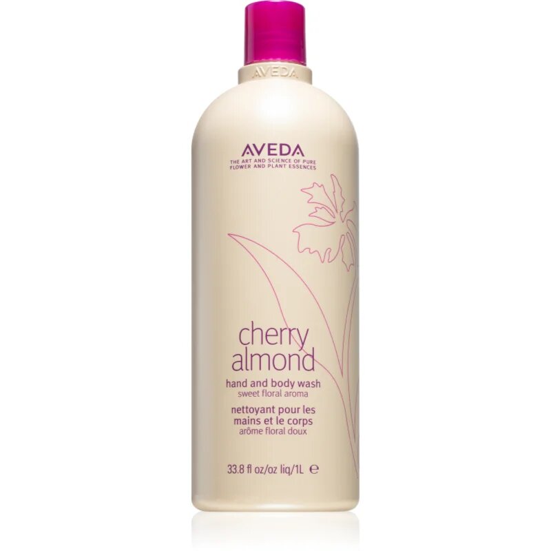 Aveda Cherry Almond Hand and Body Wash hranilni gel za prhanje za roke in telo 1000 ml