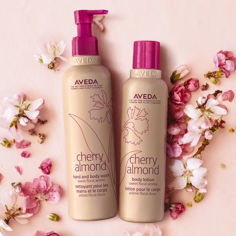 Aveda Cherry Almond Hand and Body Wash hranilni gel za prhanje za roke in telo 1000 ml