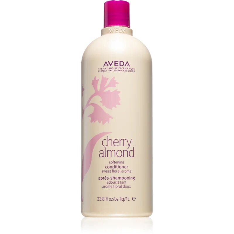 Aveda Cherry Almond Softening Conditioner globinsko hranilni balzam za sijaj in mehkobo las 1000 ml