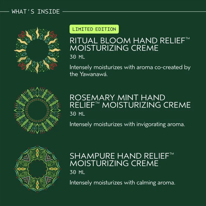 Aveda Holiday Gift of Intention Hand Relief™ Trio darilni set