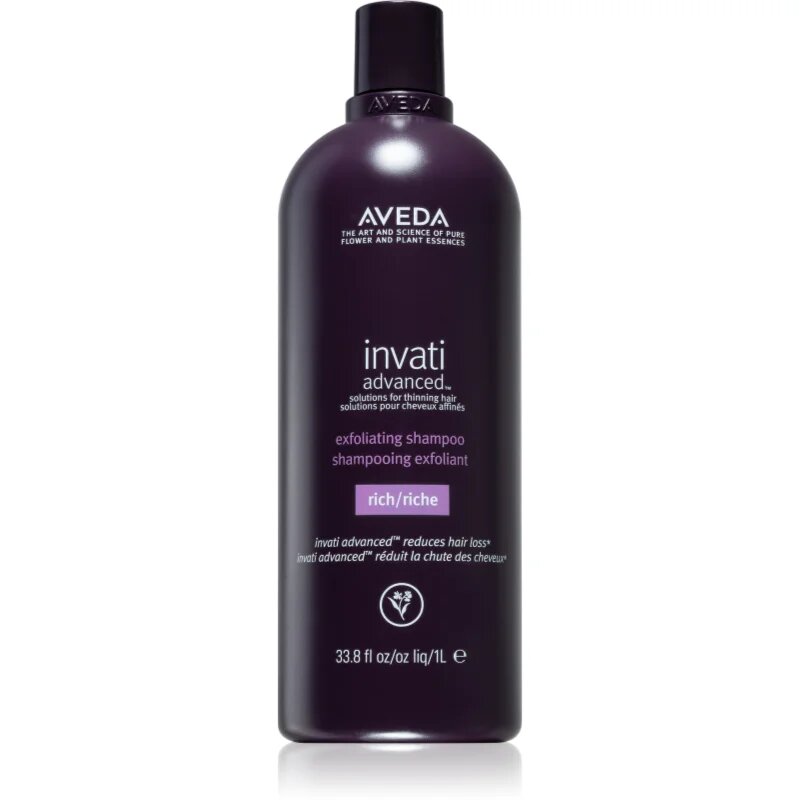 Aveda Invati Advanced™ Exfoliating Rich Shampoo globinsko čistilni šampon s piling učinkom 1000 ml