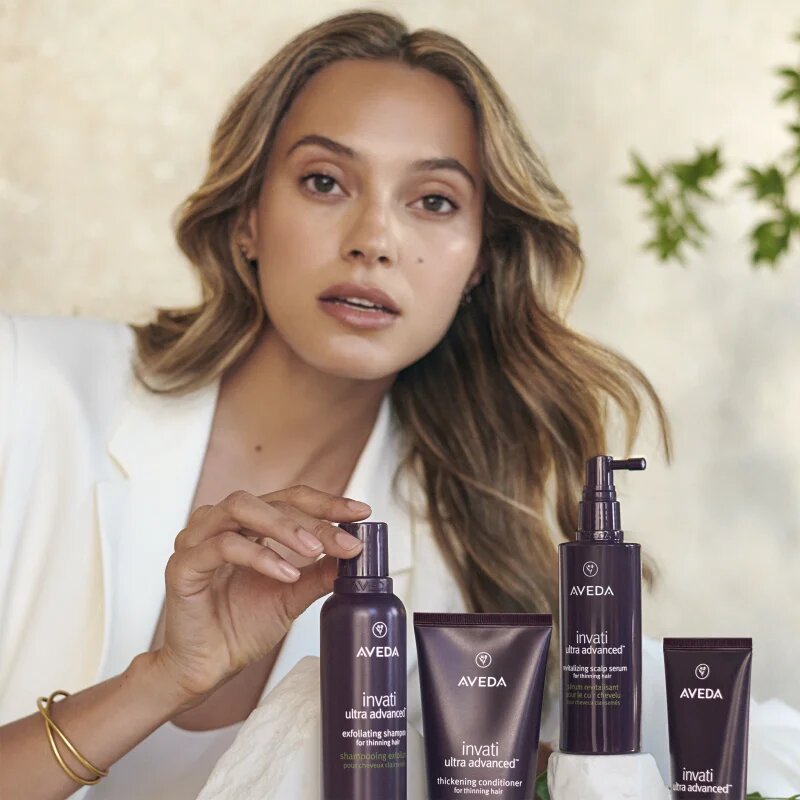 Aveda Invati Ultra Advanced™ Thickening Conditioner Light lahek balzam za redke lase 40 ml