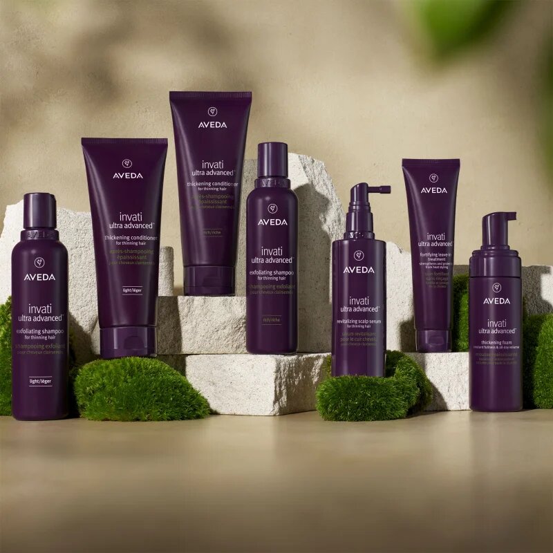 Aveda Invati Ultra Advanced™ Thickening Conditioner Rich intenzivni balzam za tanke ali redke lase 1000 ml