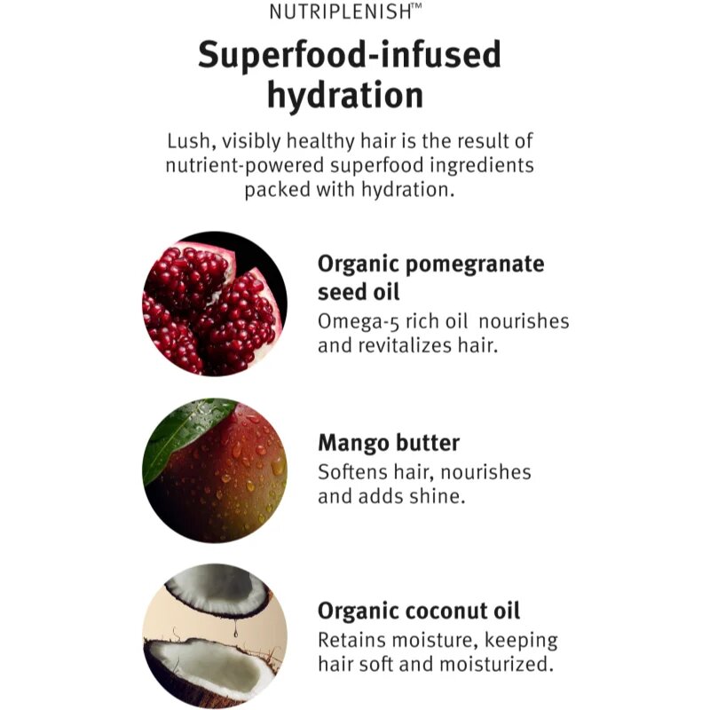 Aveda Nutriplenish™ Masque Deep Moisture globinsko vlažilna maska za suhe konice las 200 ml