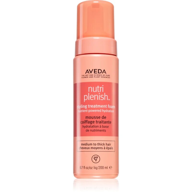 Aveda Nutriplenish™ Styling Treatment Foam pena za styling las za hidracijo in sijaj 200 ml