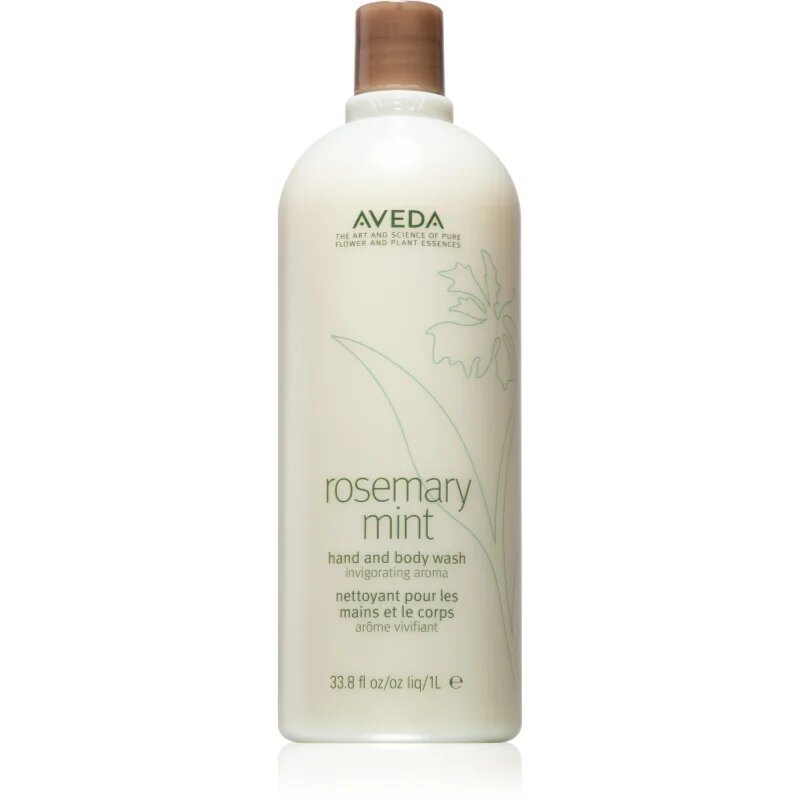Aveda Rosemary Mint Hand and Body Wash nežno milo za roke in telo 1000 ml