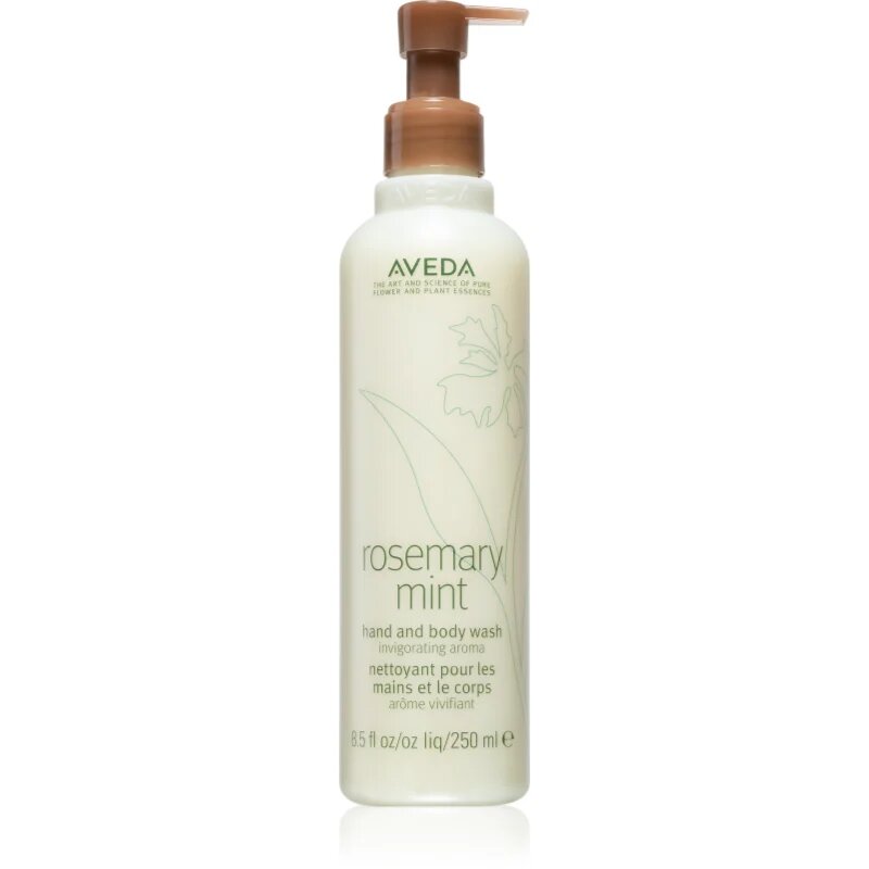Aveda Rosemary Mint Hand and Body Wash nežno milo za roke in telo 250 ml