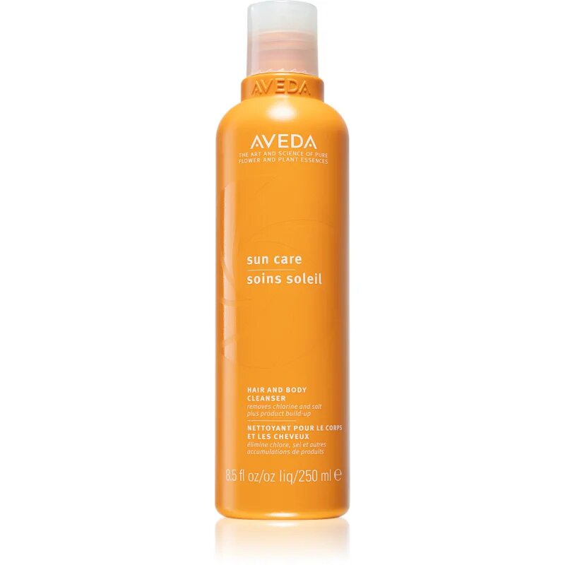 Aveda Sun Care Hair and Body Cleanser šampon in gel za prhanje 2v1 za lase izpostavljene soncu morski in klorirani vodi 250 ml