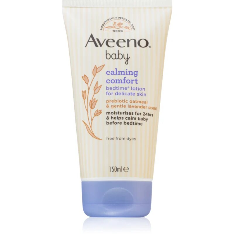 Aveeno Baby Calming Comfort otroški losjon za telo za dobro spanje 150 ml