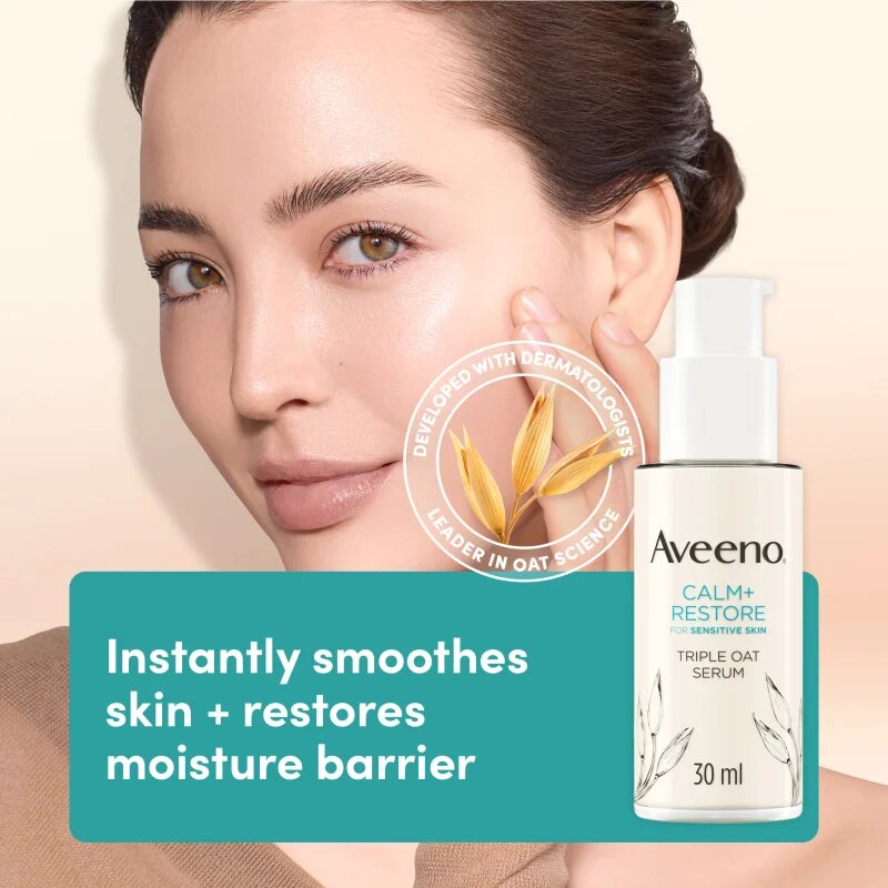 Aveeno Calm + Restore serum za obraz 30 ml