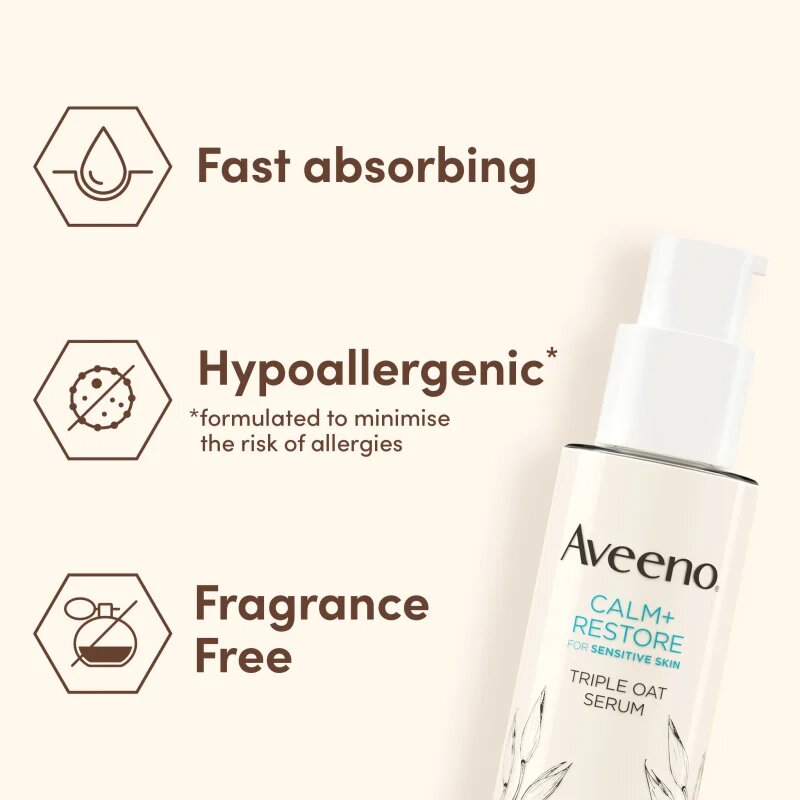 Aveeno Calm + Restore serum za obraz 30 ml