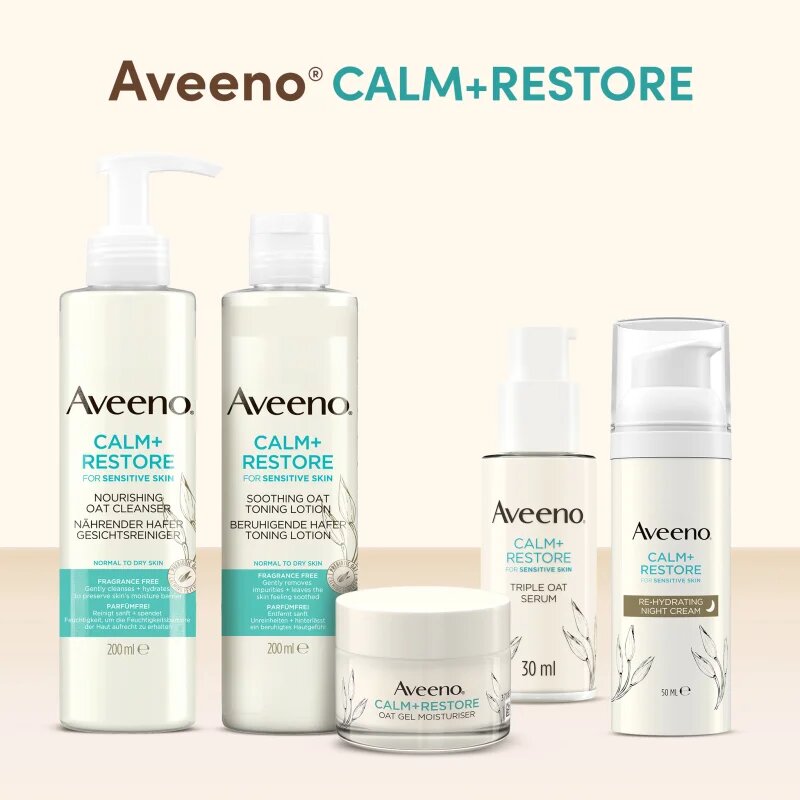Aveeno Calm + Restore vlažilna nočna krema 50 ml