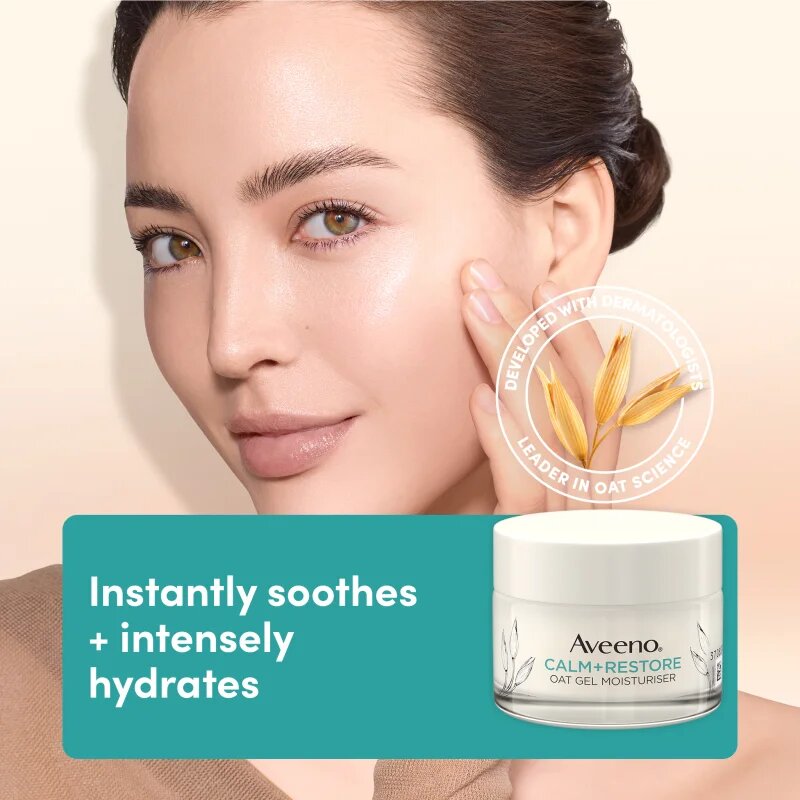 Aveeno Calm + Restore vlažilni gel za obraz 50 ml
