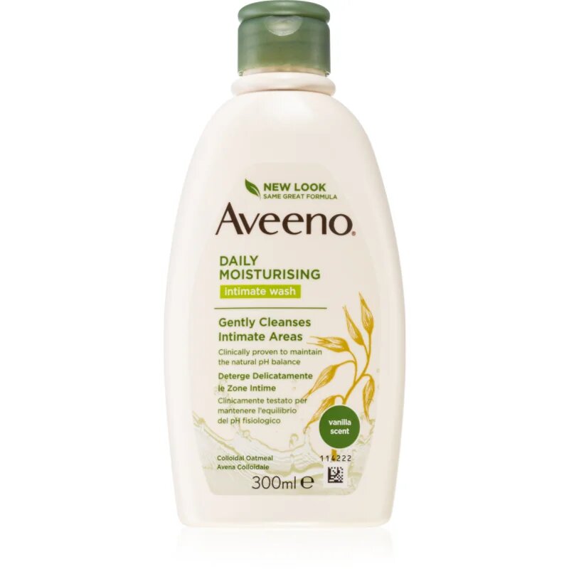 Aveeno Daily Moisturising Intimate wash gel za intimno higieno Vanilla 300 ml