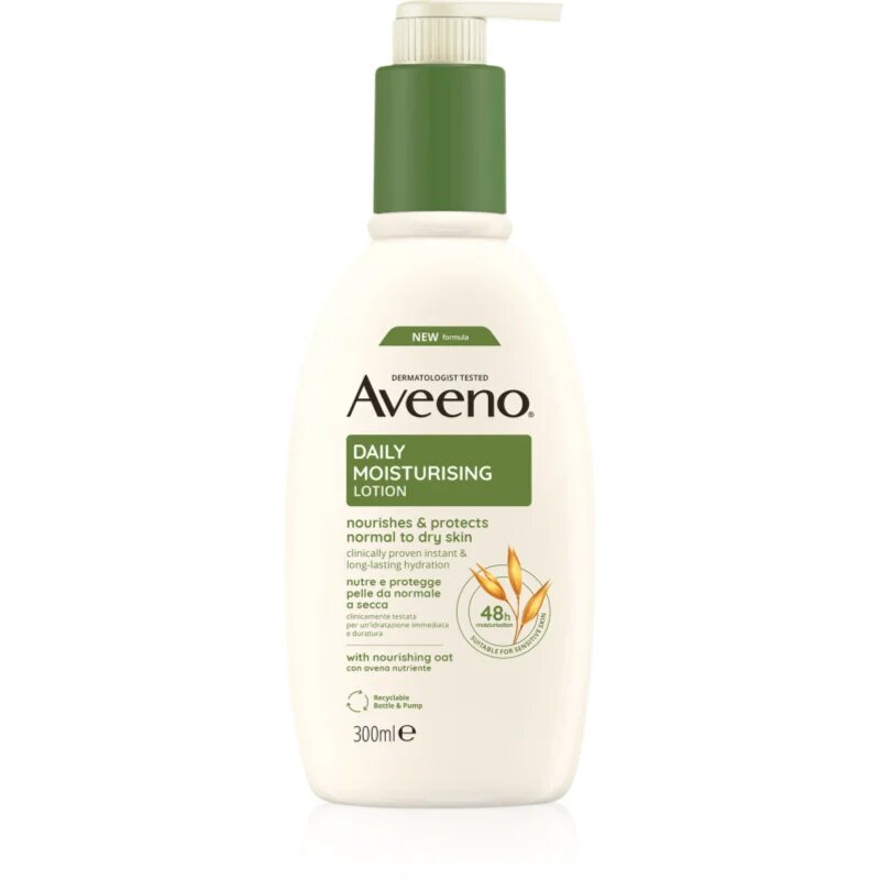 Aveeno Daily Moisturising Lotion vlažilna in hranilna krema 300 ml