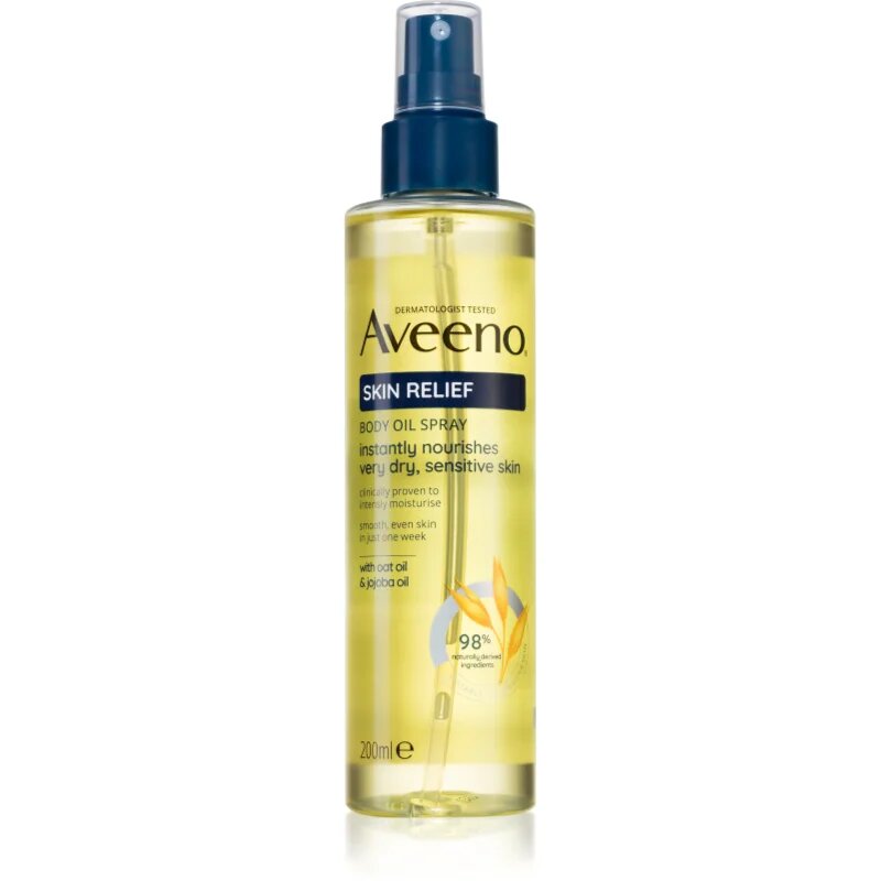 Aveeno Skin Relief Body Oil Spray olje v pršilu za telo 200 ml