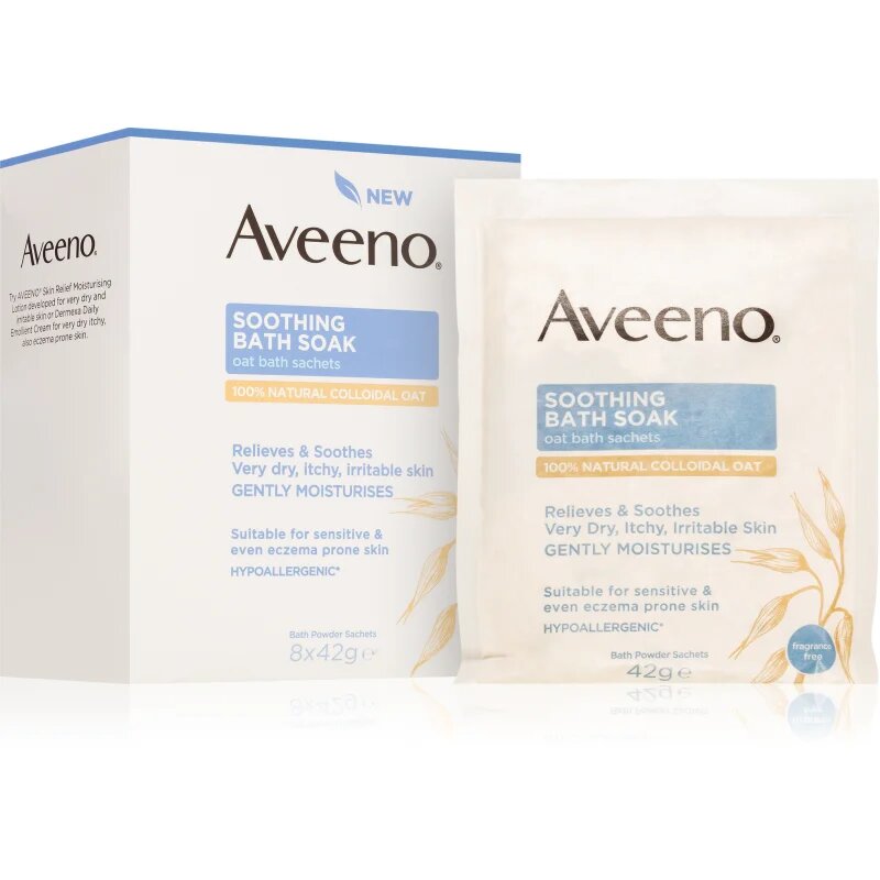 Aveeno Soothing Bath Soak puder za kopel 8x42 g