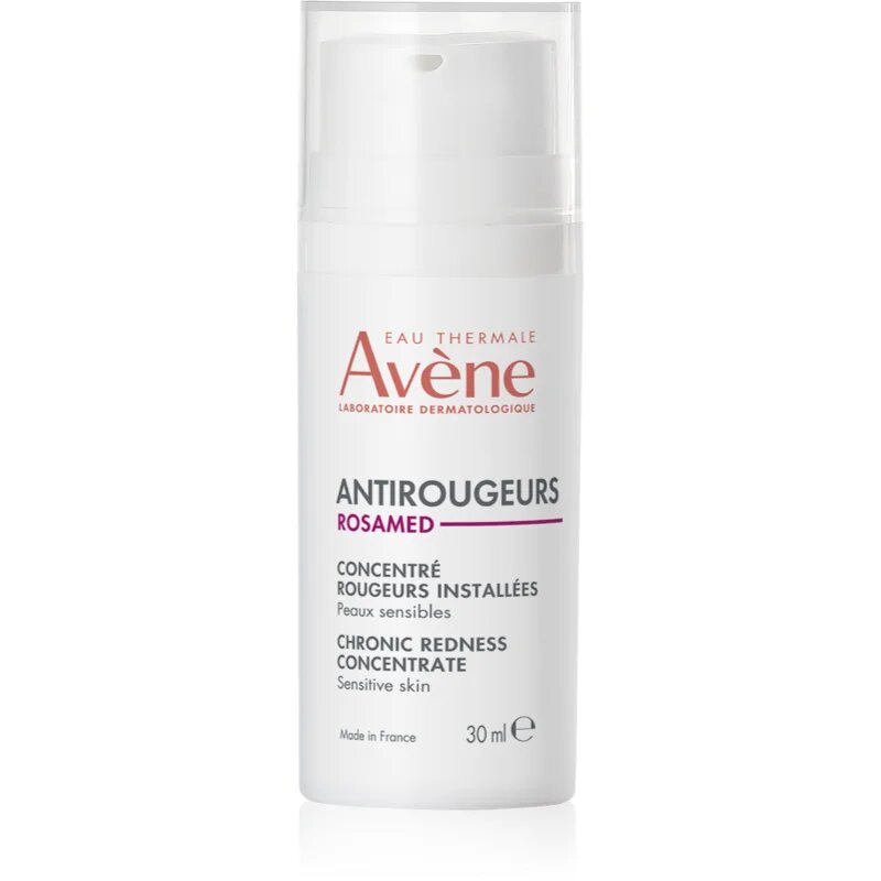 Avène Antirougeurs Rosamed Chronic Redness Concentrate krema proti rdečici in razširjenim venam za občutljivo kožo 30 ml