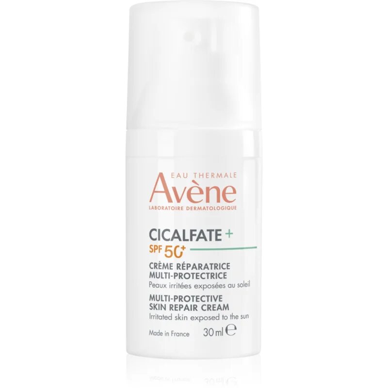 Avène Cicalfate+ Multi-Protective Skin Repair Cream obnovitvena in zaščitna krema za razdraženo kožo SPF 50+ 30 ml