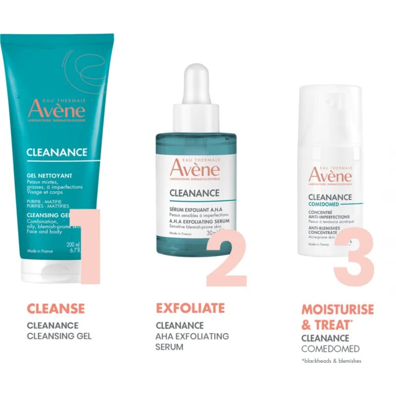 Avène Cleanance A.H.A Exfoliating Serum eksfoliacijski serum AHA 30 ml