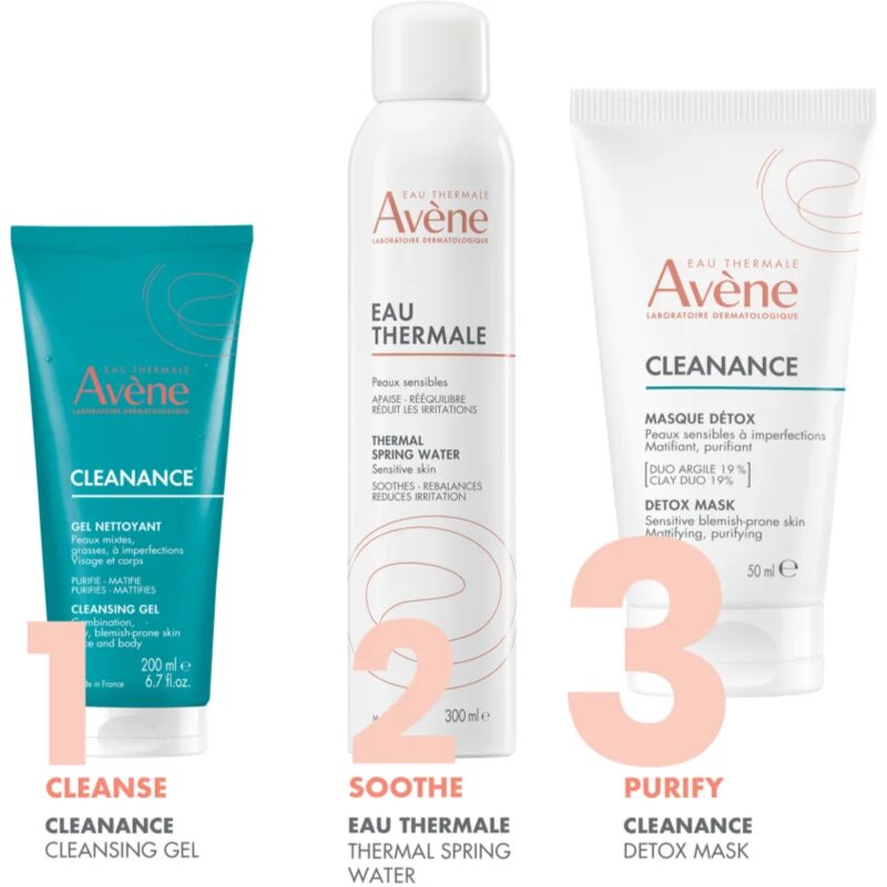 Avène Cleanance Detox Mask razstrupljevalna maska za obraz 50 ml
