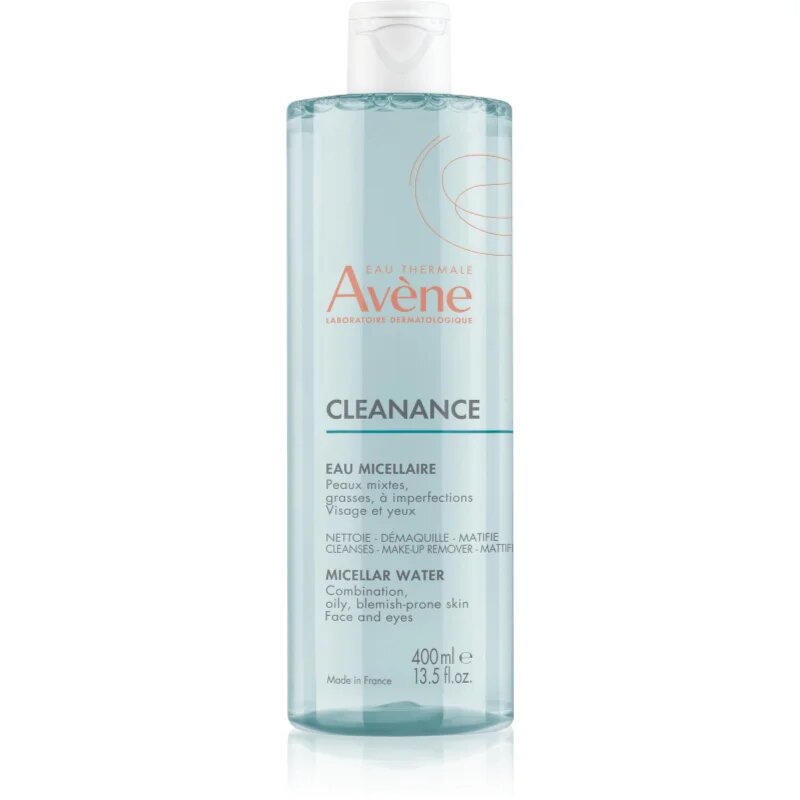 Avène Cleanance micelarna voda za mastno in mešano kožo 400 ml