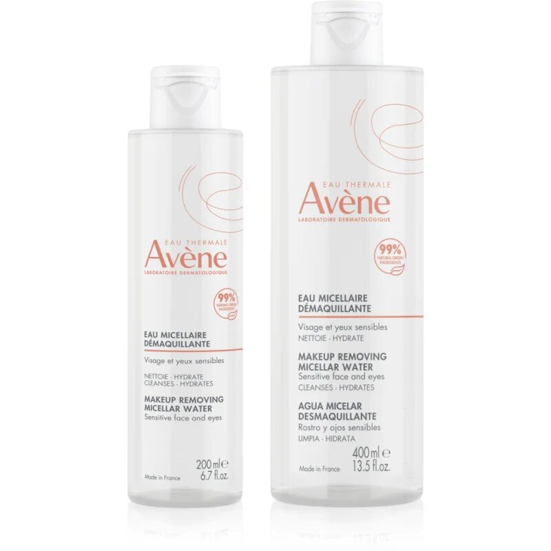 Avène Eau Micellare Duo ugodno pakiranje za popolno čiščenje obraza