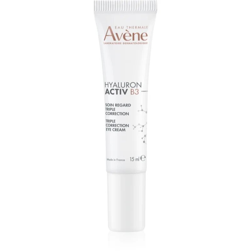 Avène Hyaluron Activ B3 Eye Cream krema za predel okoli oči s trojnim učinkom 15 ml
