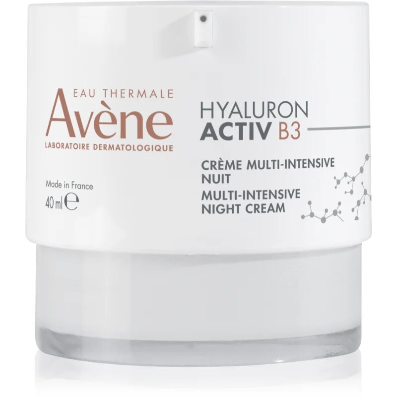 Avène Hyaluron Activ B3 Multi-Intensive Night Cream intenzivna nočna krema proti gubam 40 ml