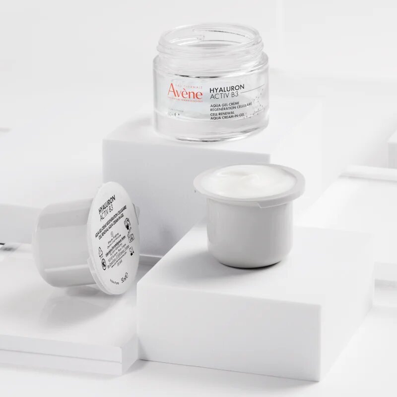 Avène Hyaluron Activ B3 Renewal Firming Aqua Cream-in-Gel vlažilna gel krema za obnovo kožne pregrade za obnovo kožne pregrade 50 ml