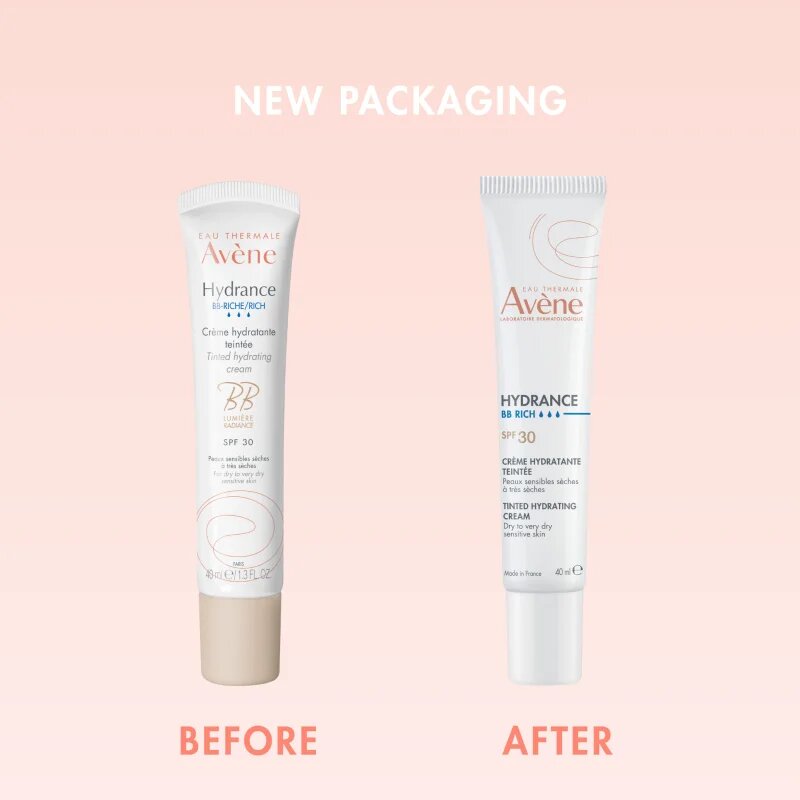 Avène Hydrance BB Rich Tinted Hydrating Cream tonirana vlažilna krema SPF 30 40 ml