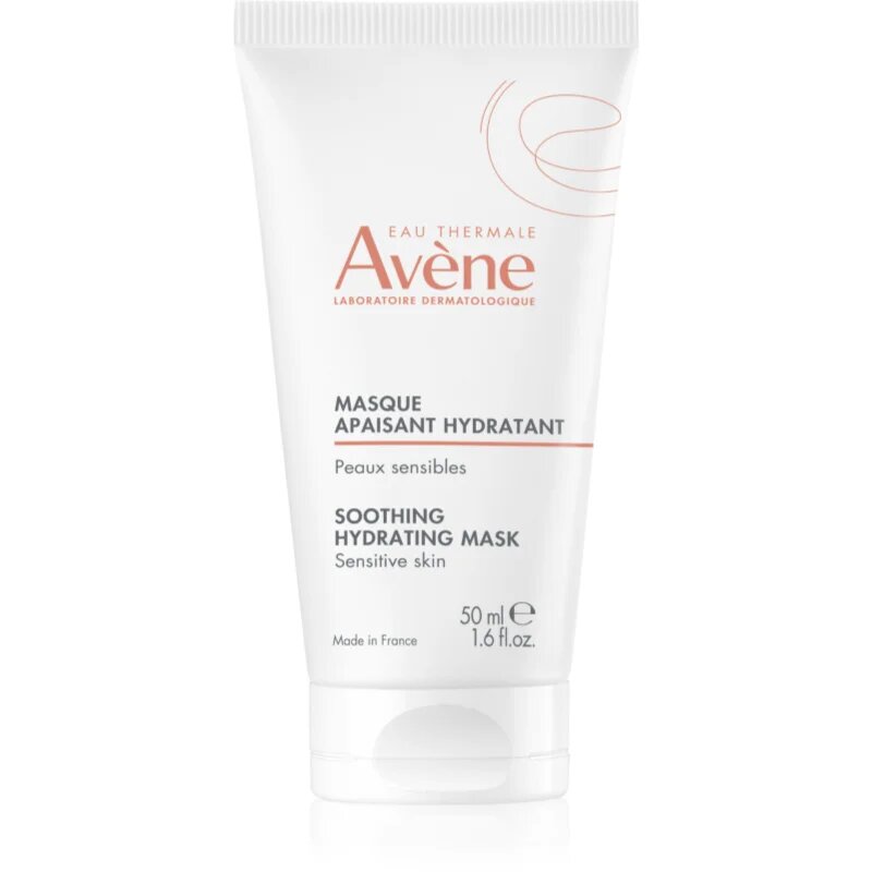 Avène Les Essentiels Soothing Moisture Mask pomirjevalna in vlažilna maska za občutljivo kožo 50 ml
