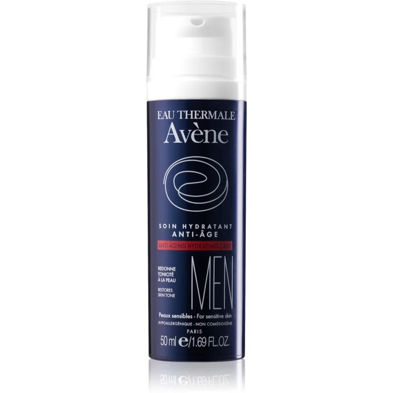 Avène Men vlažilna krema proti staranju za občutljivo kožo 50 ml