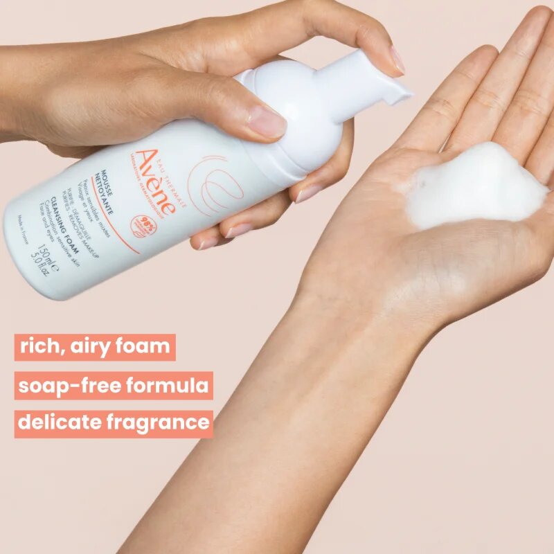 Avène Skin Care čistilna pena za normalno do mešano kožo 150 ml