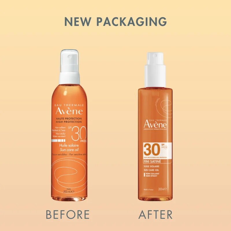 Avène Sun Care Oil olje v pršilu za sončenje SPF 30 200 ml