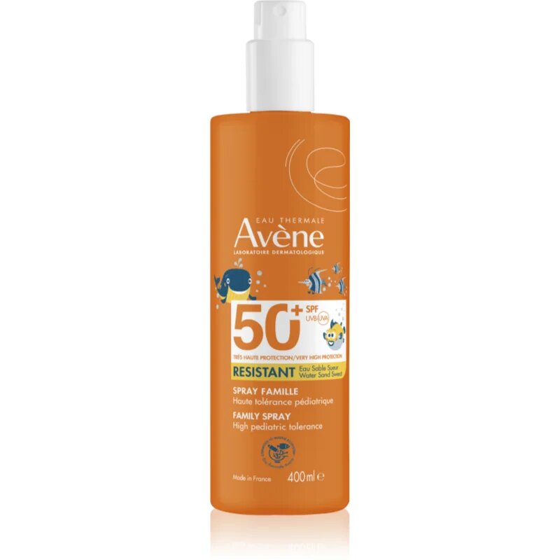 Avène Sun Resistant Family Spray zaščitno pršilo SPF 50+ 400 ml